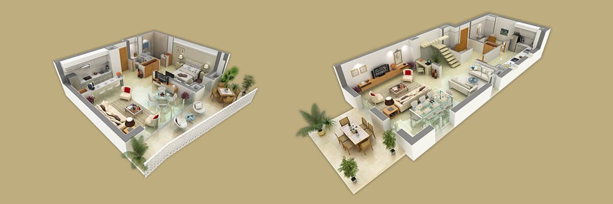 TÉLÉCHARGER<BR/> LES PLANS DES APPARTEMENTS